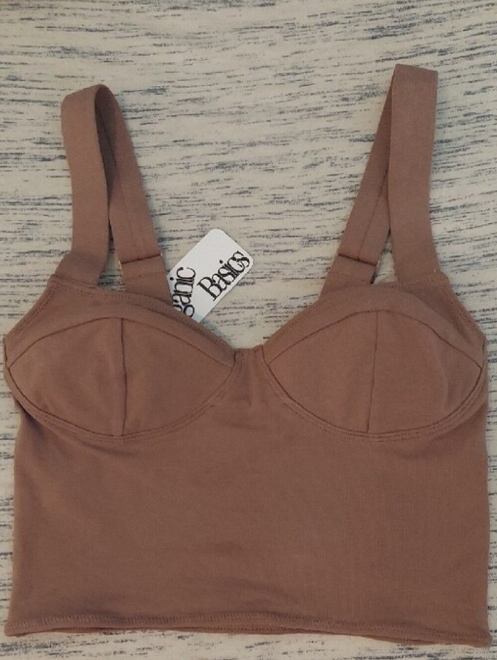 Organic Basics Coco-Tone Support Bralette